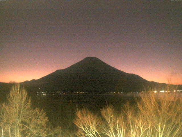 山中湖からの富士山