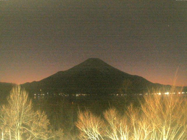 山中湖からの富士山