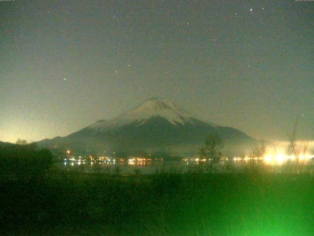 山中湖からの富士山