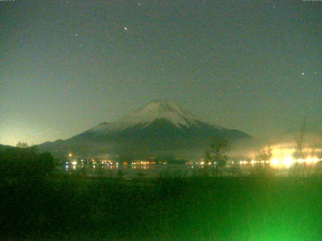 山中湖からの富士山