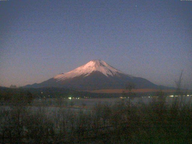 山中湖からの富士山