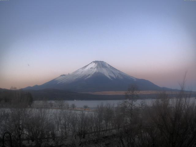 山中湖からの富士山