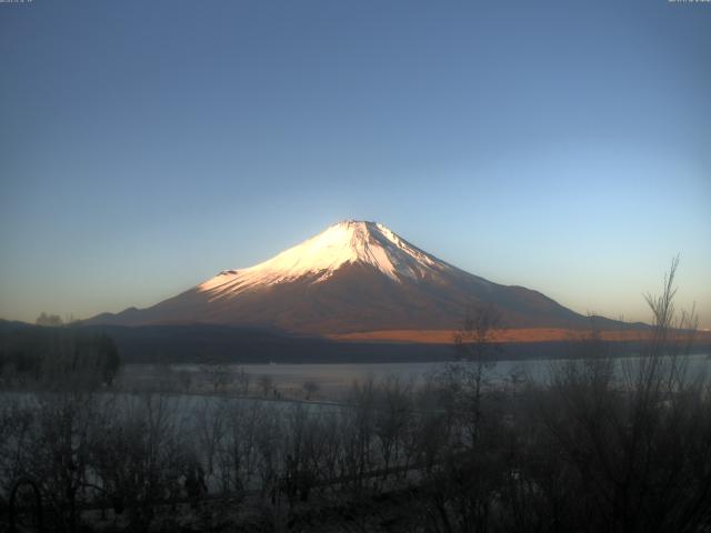 山中湖からの富士山