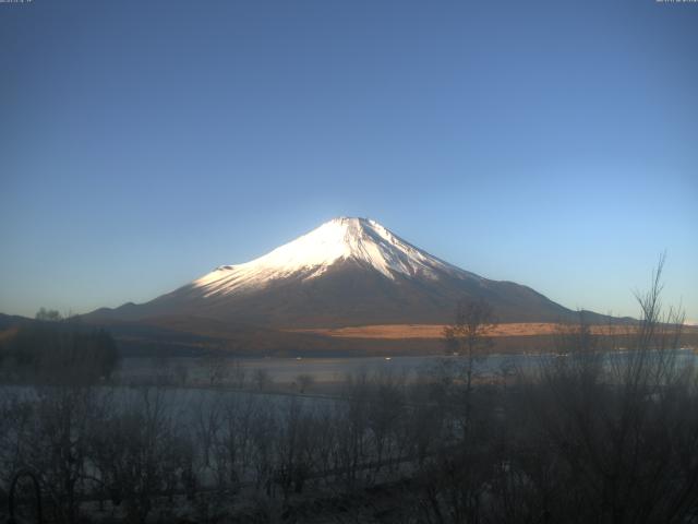 山中湖からの富士山