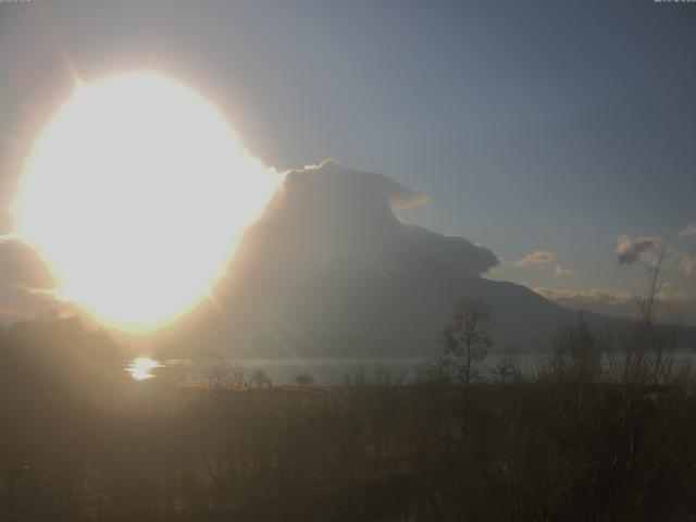 山中湖からの富士山