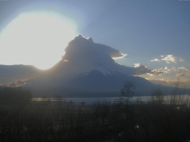 山中湖からの富士山