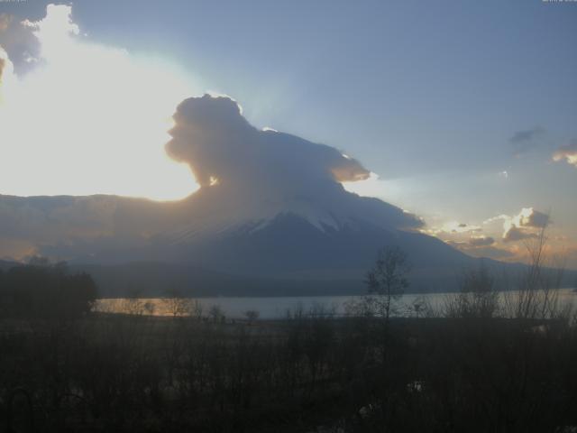 山中湖からの富士山