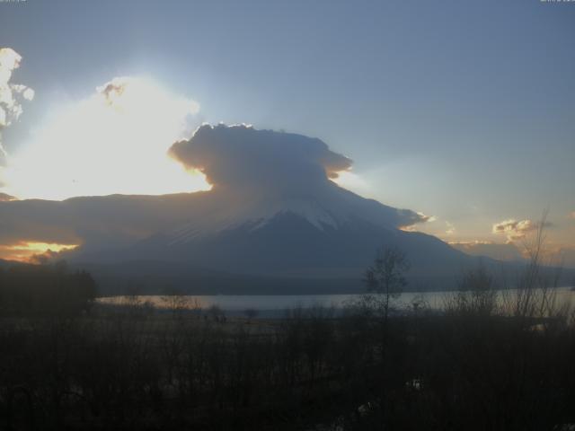 山中湖からの富士山