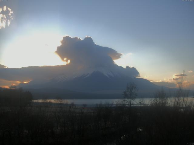 山中湖からの富士山