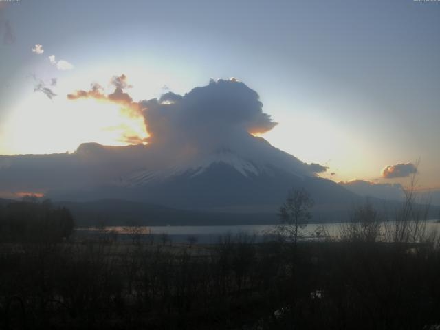 山中湖からの富士山
