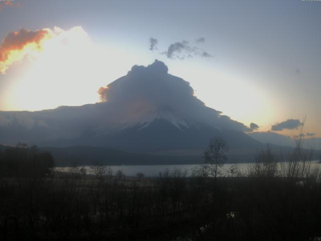 山中湖からの富士山