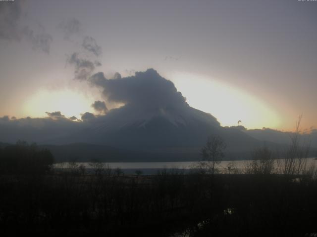 山中湖からの富士山