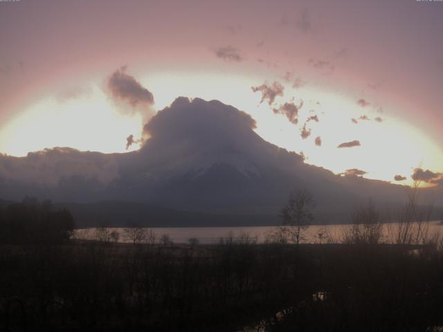 山中湖からの富士山