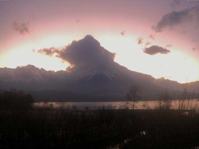 山中湖からの富士山