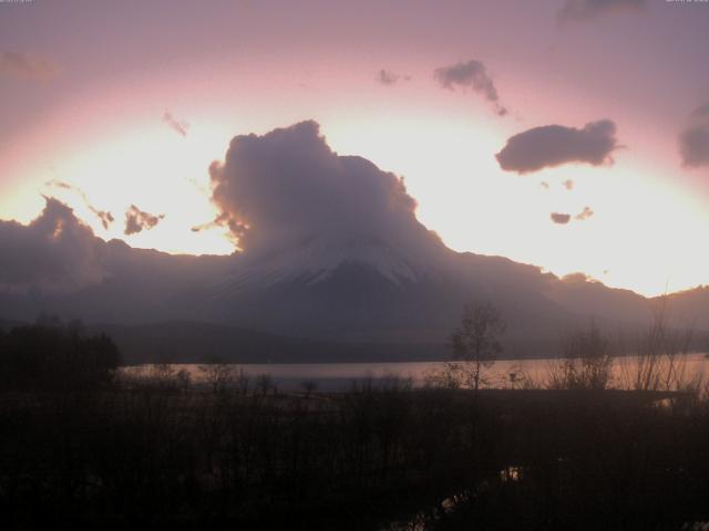 山中湖からの富士山