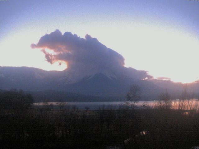 山中湖からの富士山