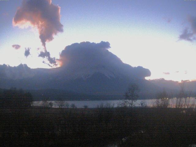 山中湖からの富士山