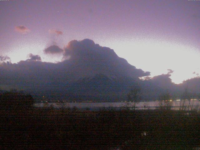 山中湖からの富士山