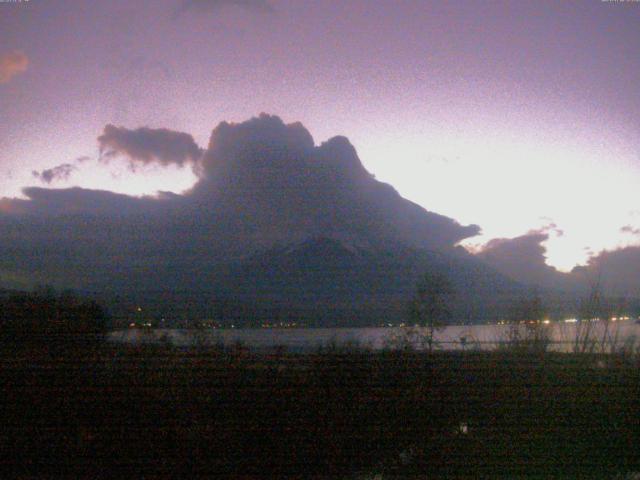 山中湖からの富士山