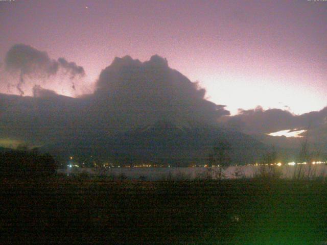 山中湖からの富士山