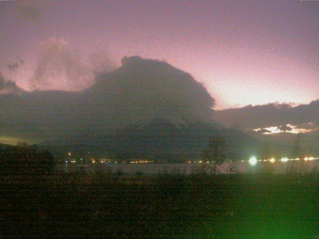 山中湖からの富士山