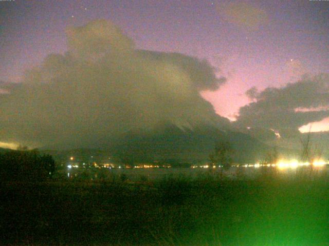 山中湖からの富士山
