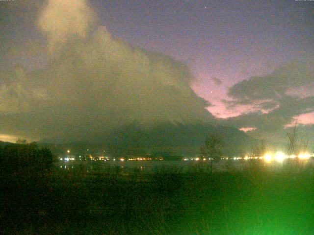 山中湖からの富士山