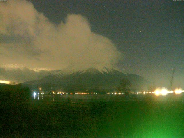 山中湖からの富士山