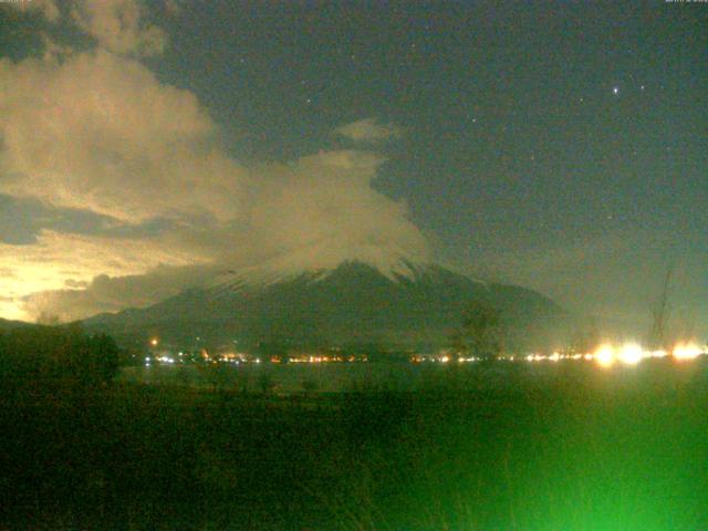 山中湖からの富士山