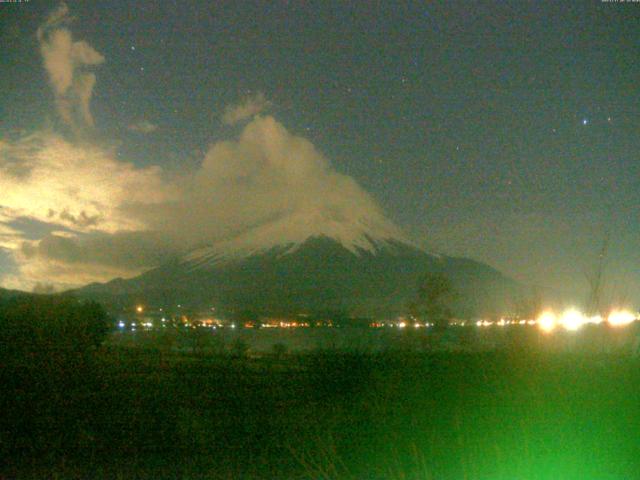 山中湖からの富士山