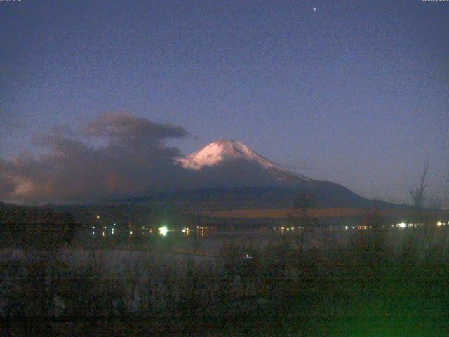 山中湖からの富士山