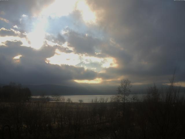 山中湖からの富士山