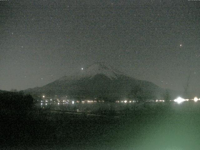 山中湖からの富士山