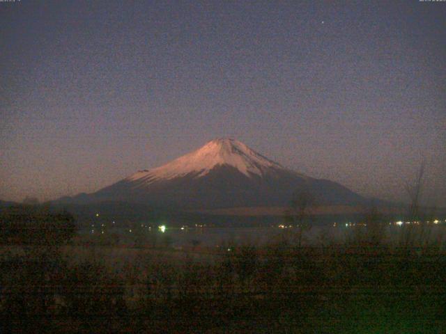 山中湖からの富士山