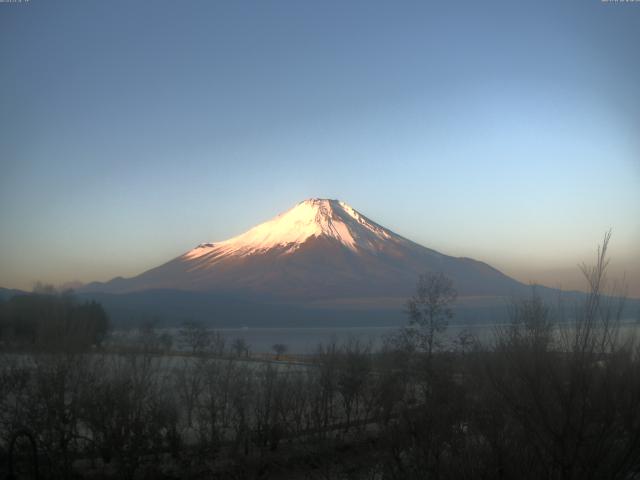 山中湖からの富士山