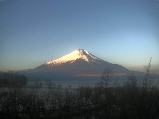 山中湖からの富士山