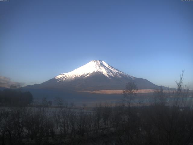 山中湖からの富士山