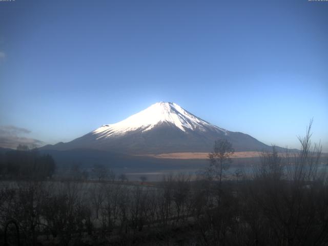 山中湖からの富士山