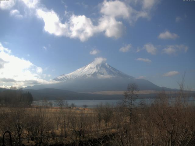 山中湖からの富士山