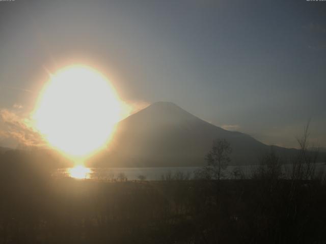 山中湖からの富士山