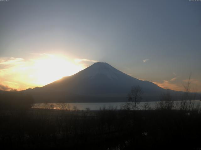 山中湖からの富士山