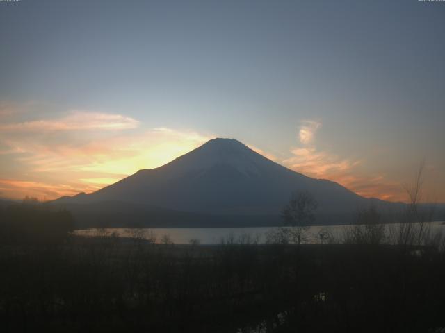 山中湖からの富士山