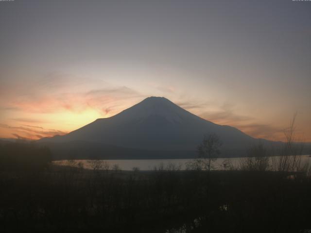 山中湖からの富士山