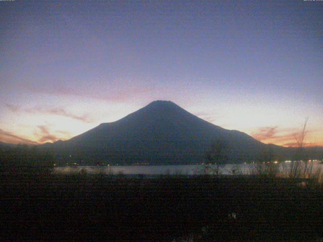 山中湖からの富士山