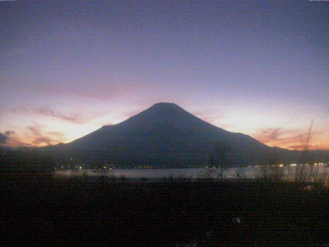 山中湖からの富士山