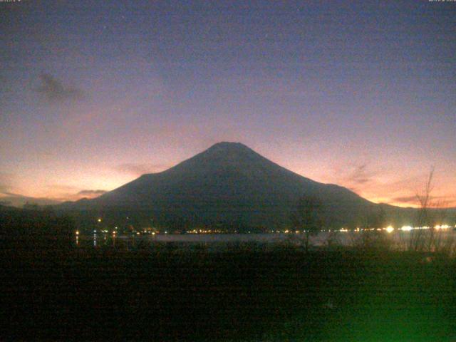 山中湖からの富士山