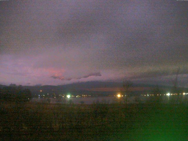 山中湖からの富士山