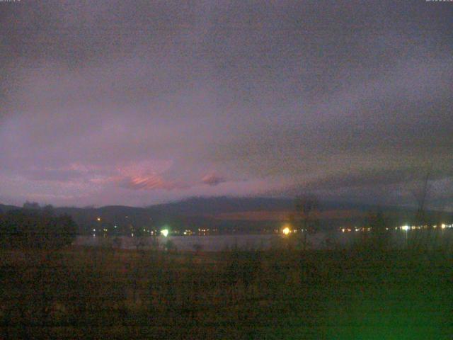 山中湖からの富士山