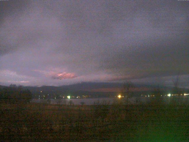 山中湖からの富士山