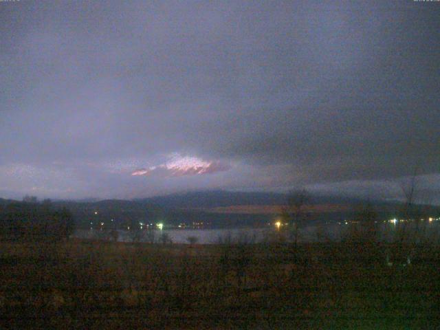 山中湖からの富士山